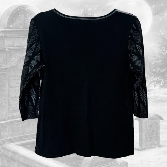 Vanilla Sugar Whimsigoth Tee Size Medium Witchy Grunge Fairy Vintage Floral Y2K - Picture 7 of 7